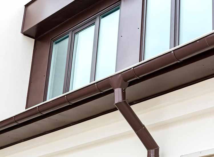 Copper Gutters